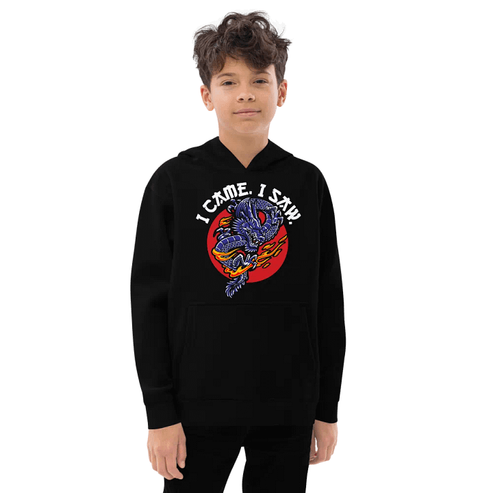 Kid's: I Came. I Saw. I Conquered hoodie product image (1)
