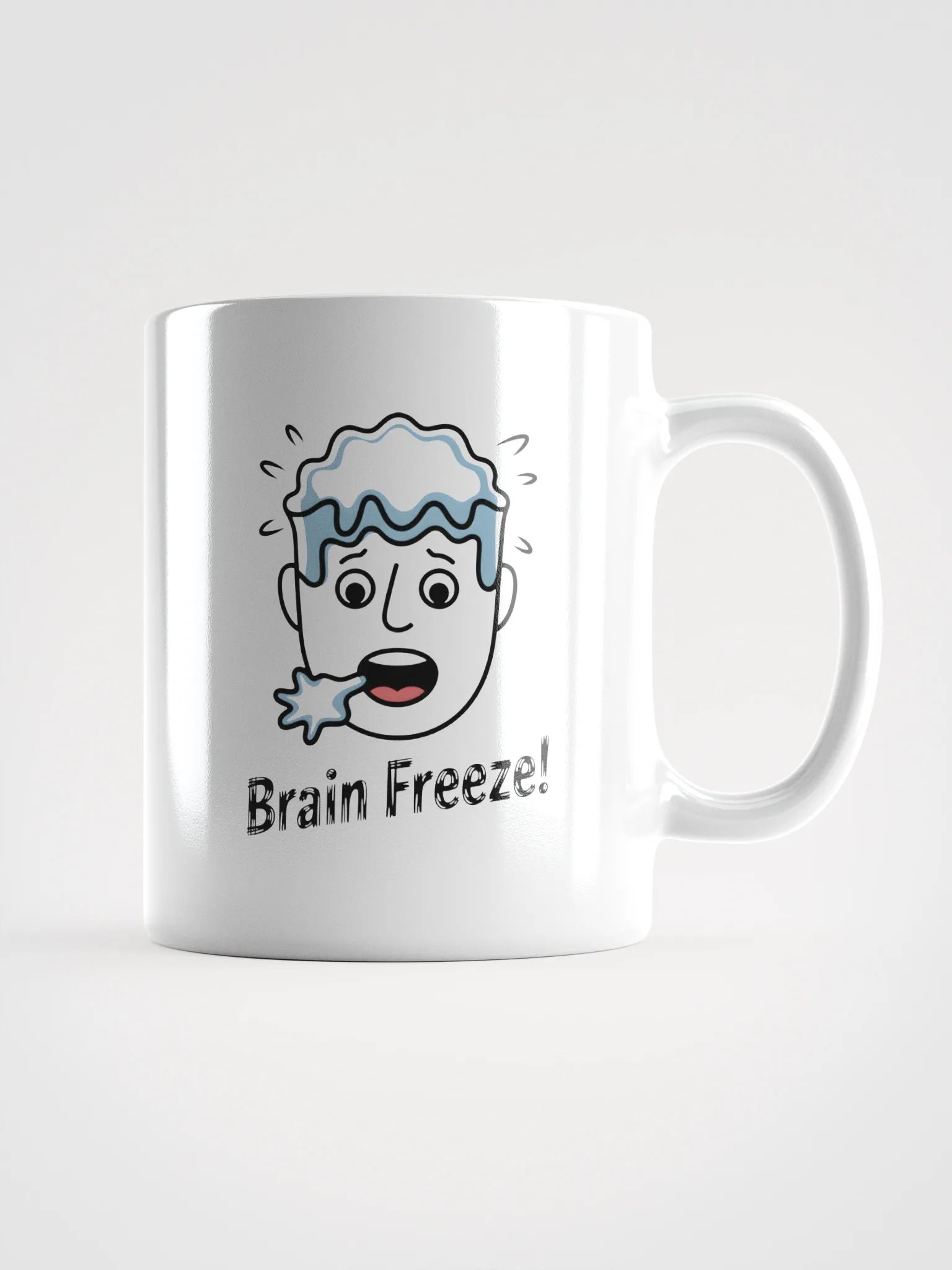 Brain Freeze! Mug | Funny Cold Drink Mug product image (1)