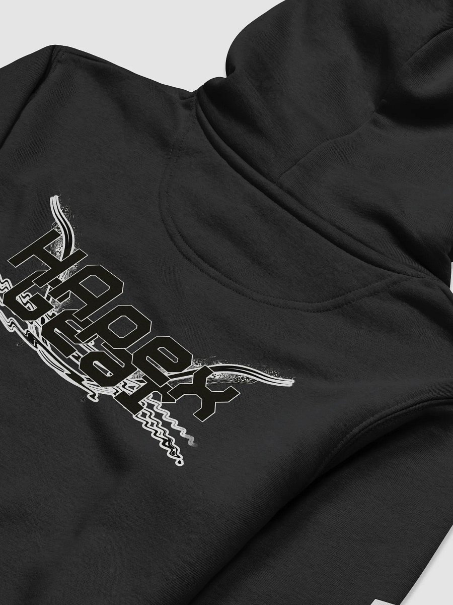 Unisex Essential Eco Hoodie - White HApex Gear White Logo product image (4)
