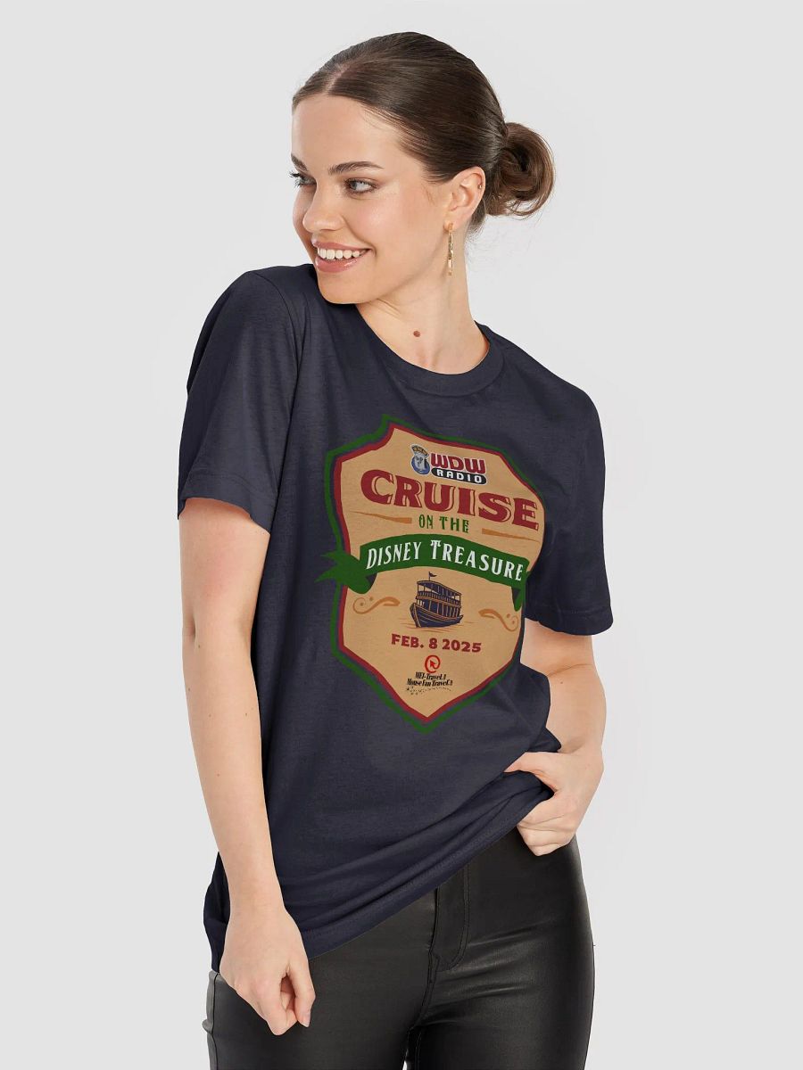 WDW Radio Cruise on the Disney Treasure 2025 Tee (full front) product image (72)