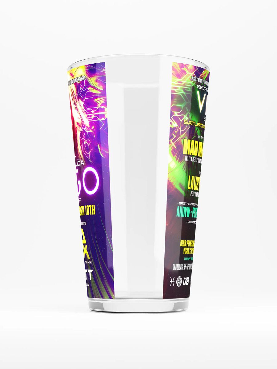 Virgo 2022 Shaker Pint Glass product image (5)