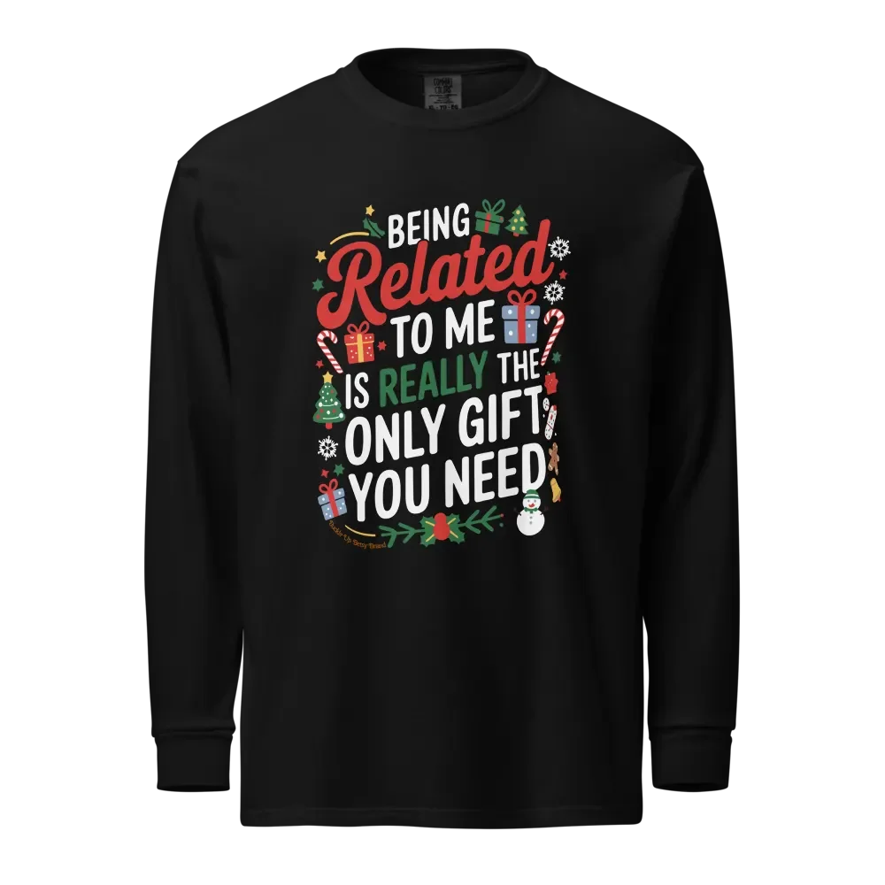 Holiday - Being Related To Me - Long-sleeve Comfort Colors product image (1)