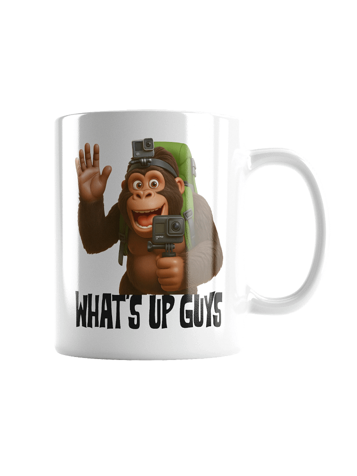 Viral Bigfoot Vlog Funny Cartoon Mug product image (5)