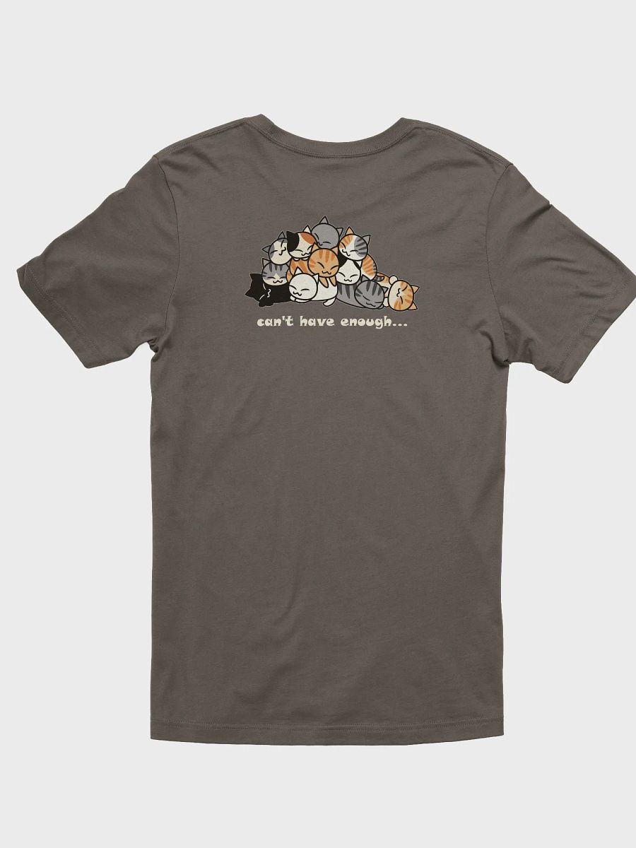 Gray and White (Off-white) Cat T-shirt product image (2)