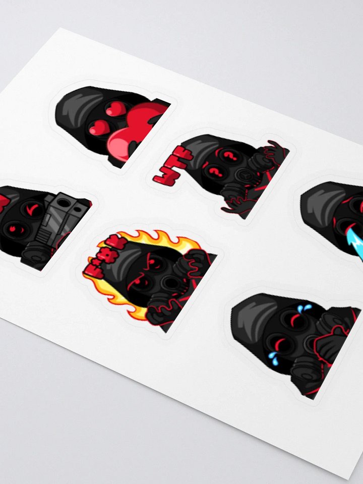Emote Stickers Set 1 product image (2)