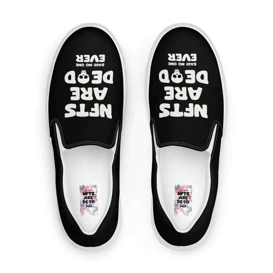 NFTS ARE DEAD SAID NO ONE EVER SLIP-ONS product image (7)