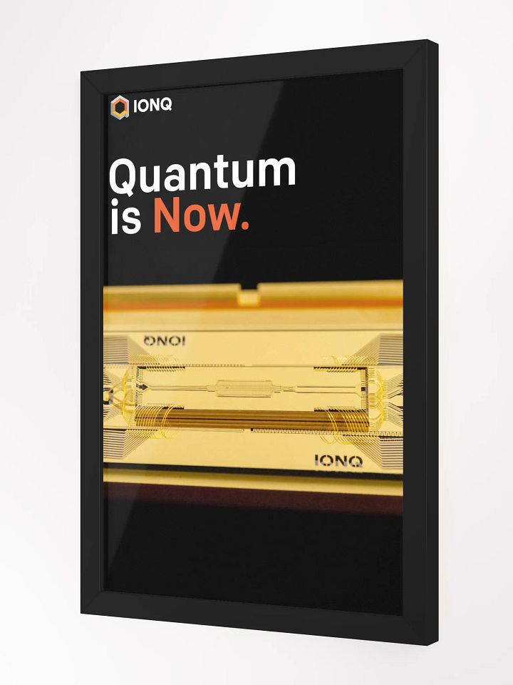 FRAMED IONQ POSTER product image (2)