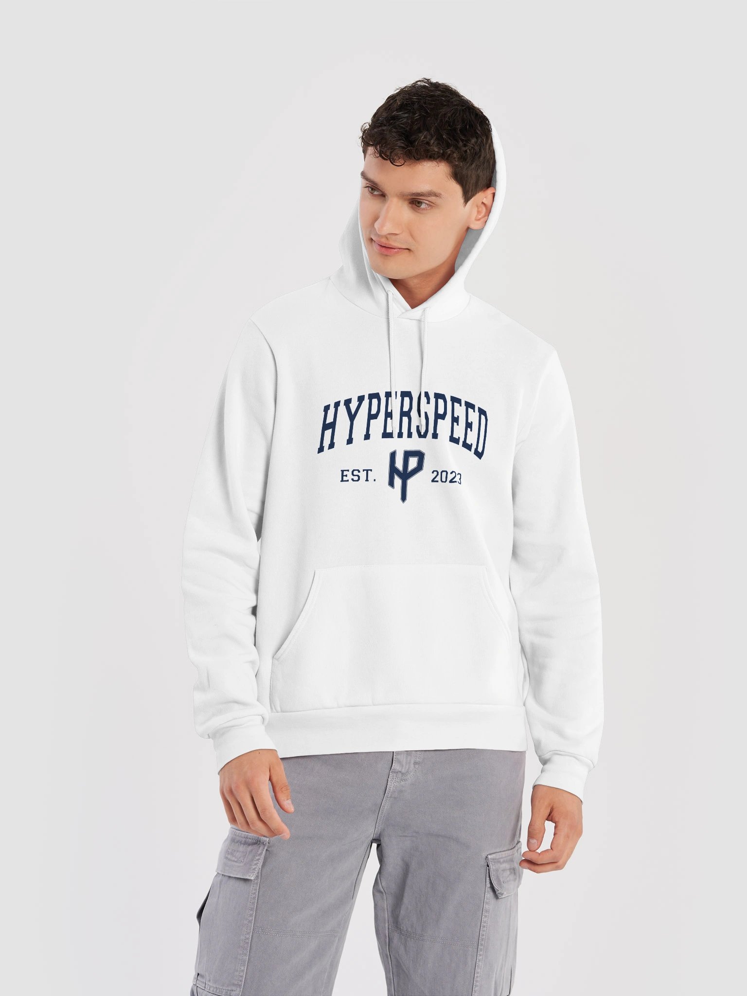 HyperSpeed Collegiate Established Hoodie(White) product image (11)