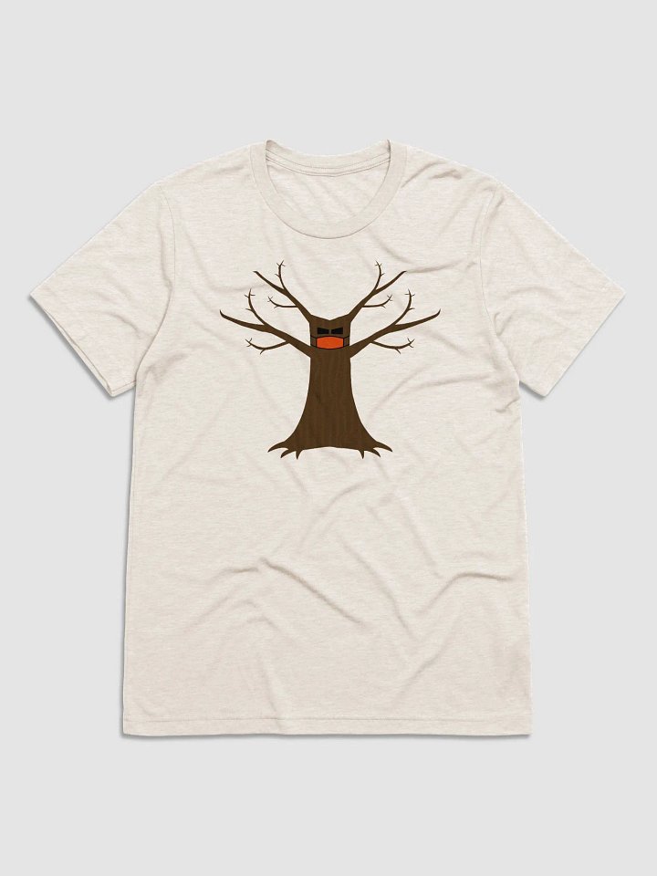 Spooky Tree Wearing A Face Mask Short Sleeve T-Shirt product image (11)