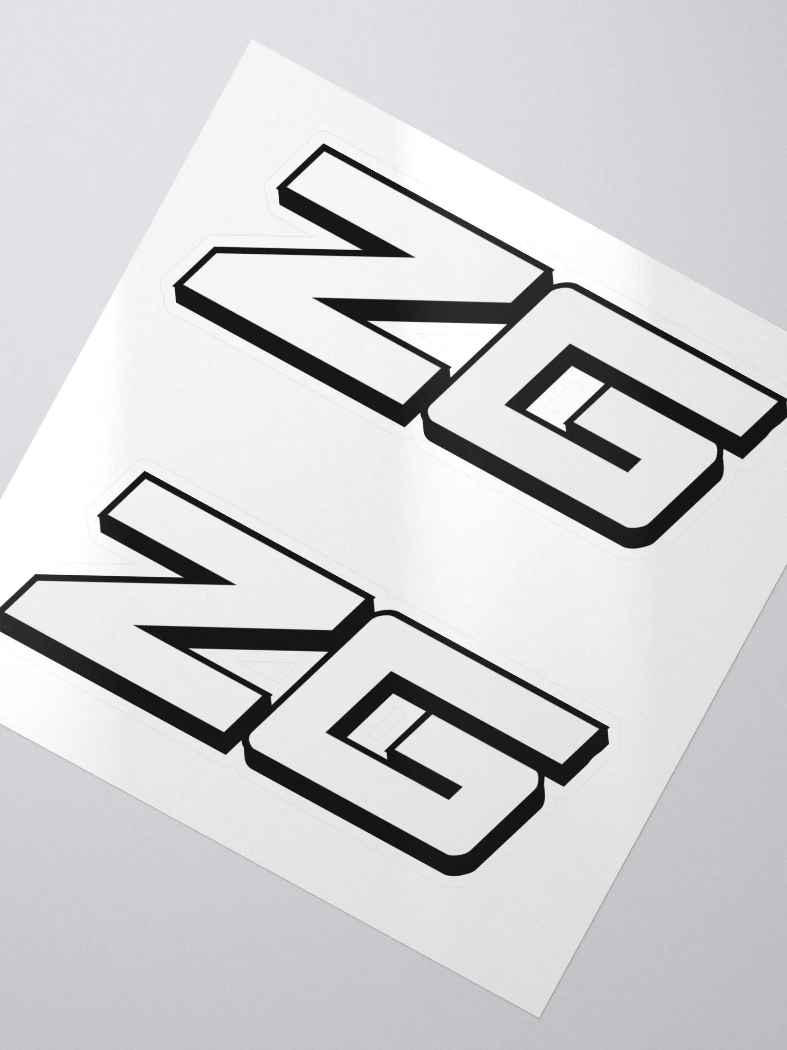 Clean ZG Sticker product image (2)