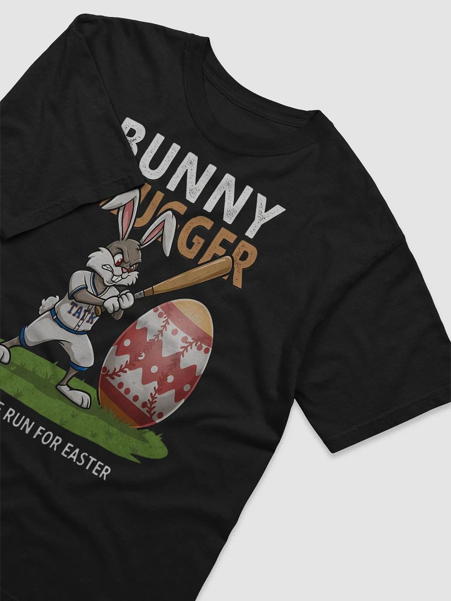 Bunny Slugger Baseball Easter T-Shirt – Funny Home Run Easter Bunny Design product image (13)