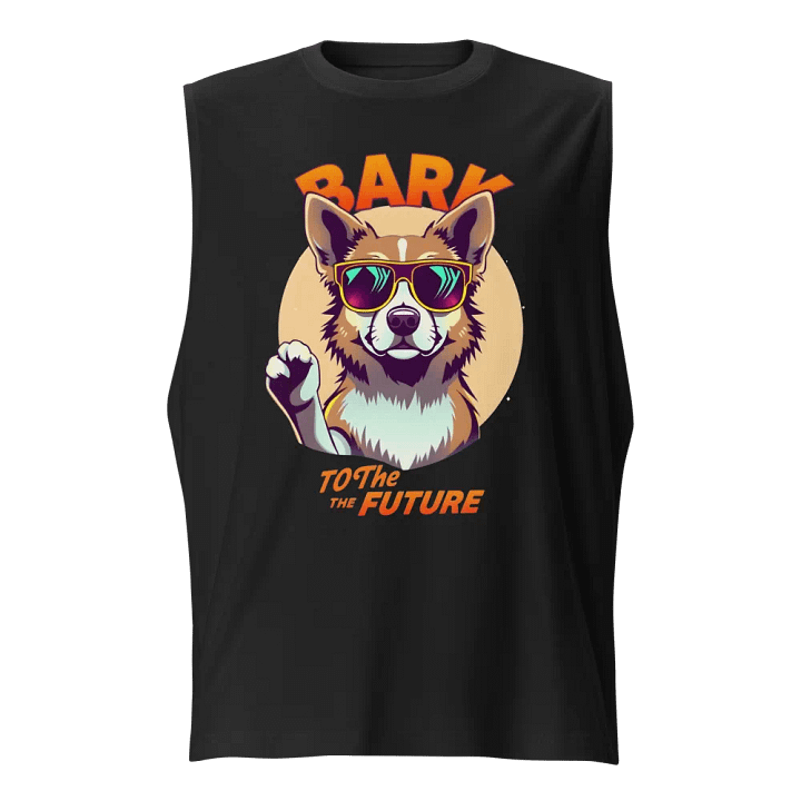 Reflective Pup Muscle Tank Bella+Canvas (Men's) product image (1)