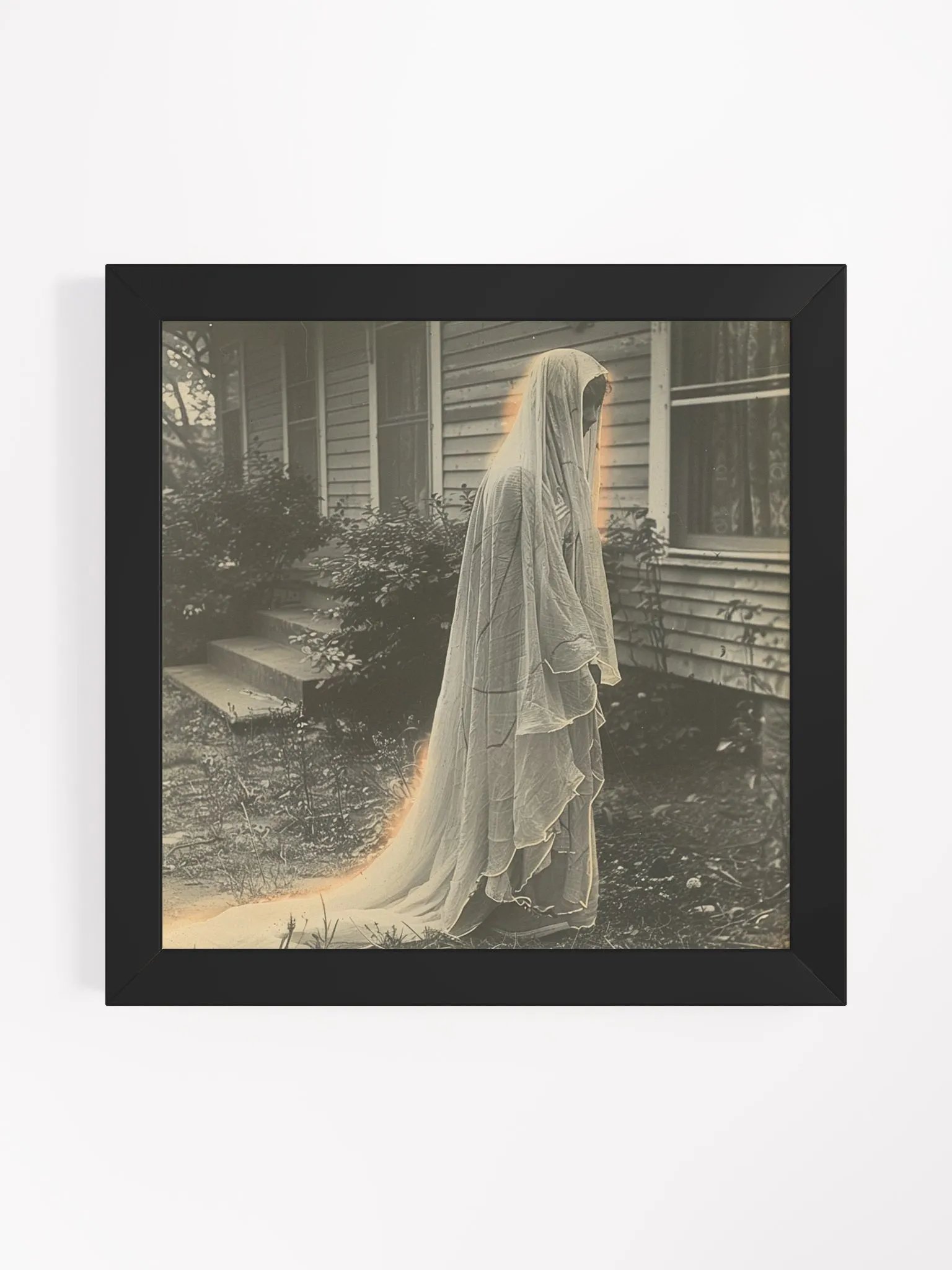 Glowing Vintage Ghost Photography Framed Wall Art product image (22)