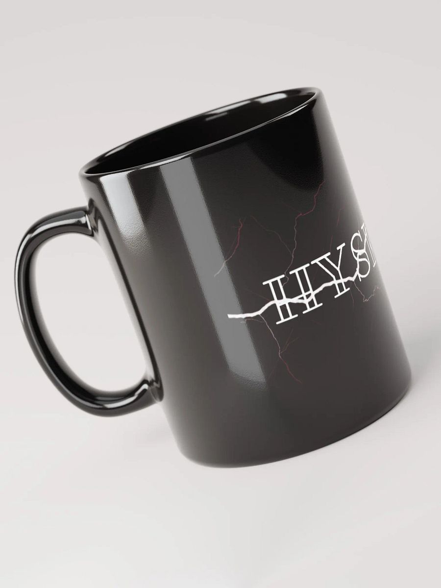 HyskiSix - Glossy Black Mug product image (3)