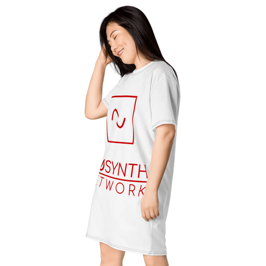 Pro Synth Network All-Over Dress - White product image (3)