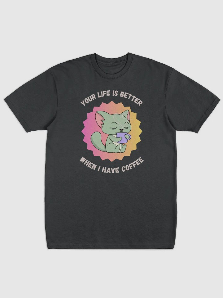 Coffee Cat Men's Premium Tee product image (1)