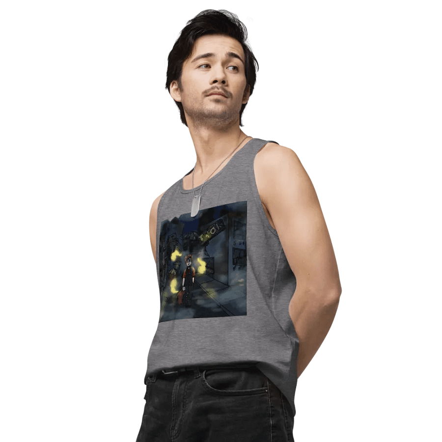 Cotton Heritage Men's Premium Tank Top - Cryptid Wasteland product image (4)