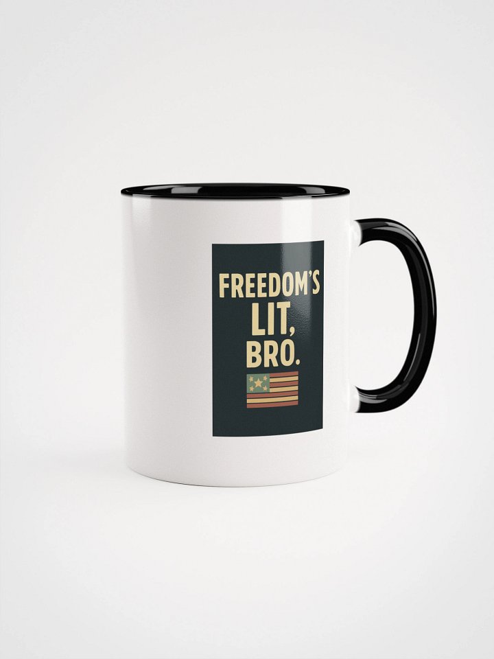 Freedom’s Lit, Bro — Mug product image (1)