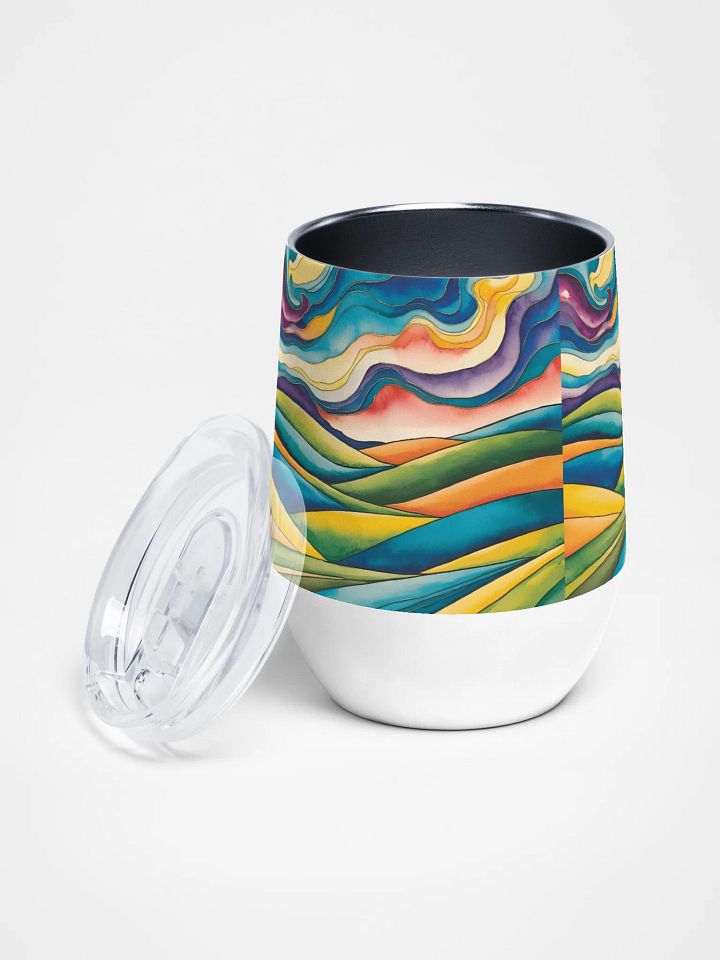 Hues of Nature Wine Tumbler product image (2)