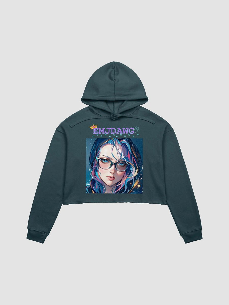 EmJDawg Starry FaceOFF Crop Sweatshirt (w/Pupper Peekaboo) product image (2)