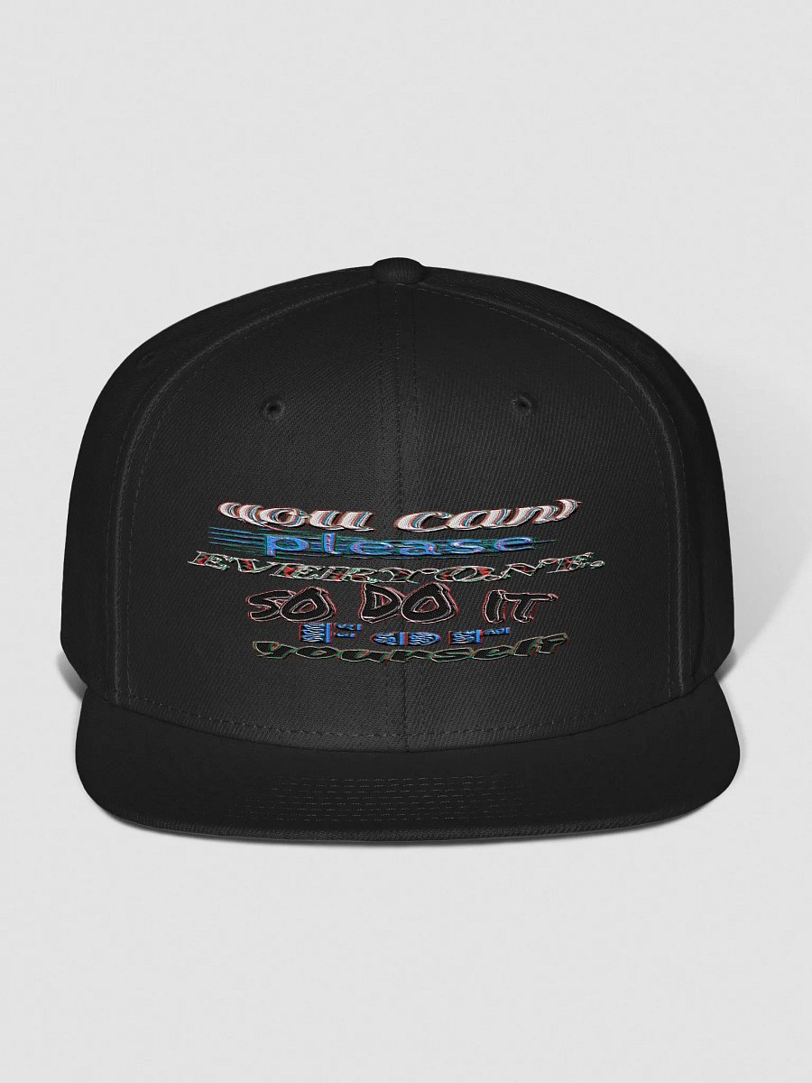 You Cant Please Everyone, So Do It For Yourself - Embroidered - Wool Blend Snapback product image (1)