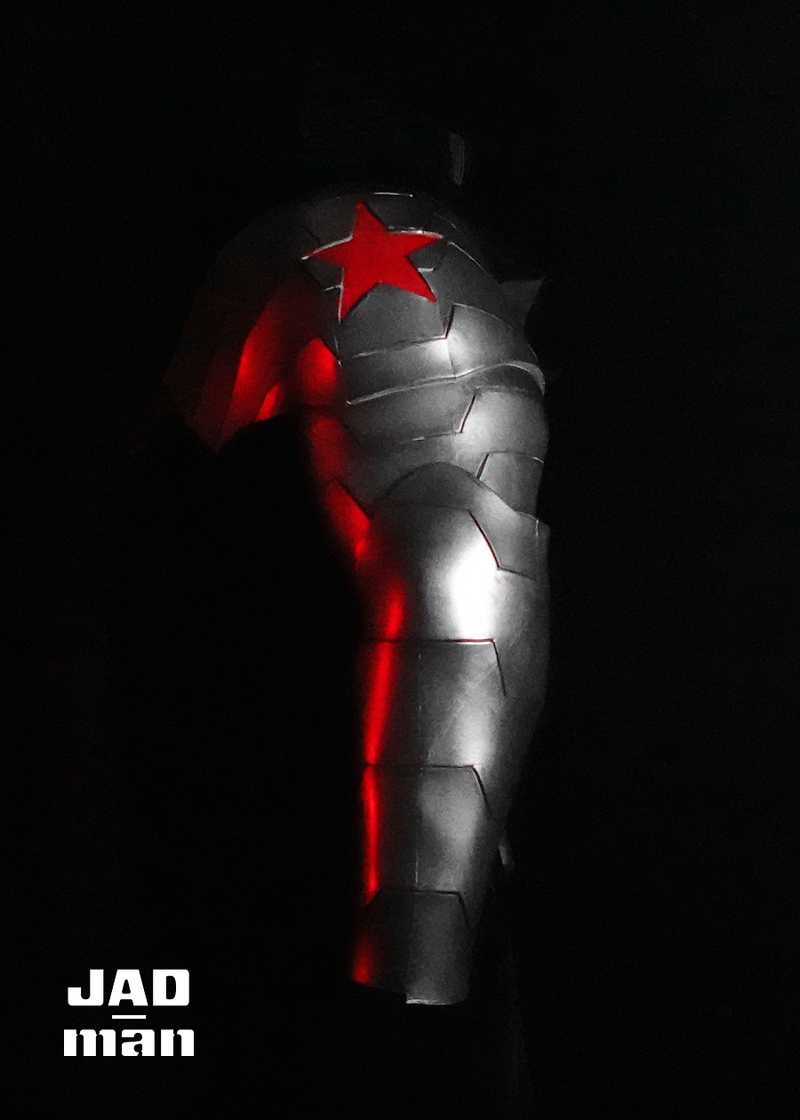 Winter Soldier Arm Foam Template product image (1)