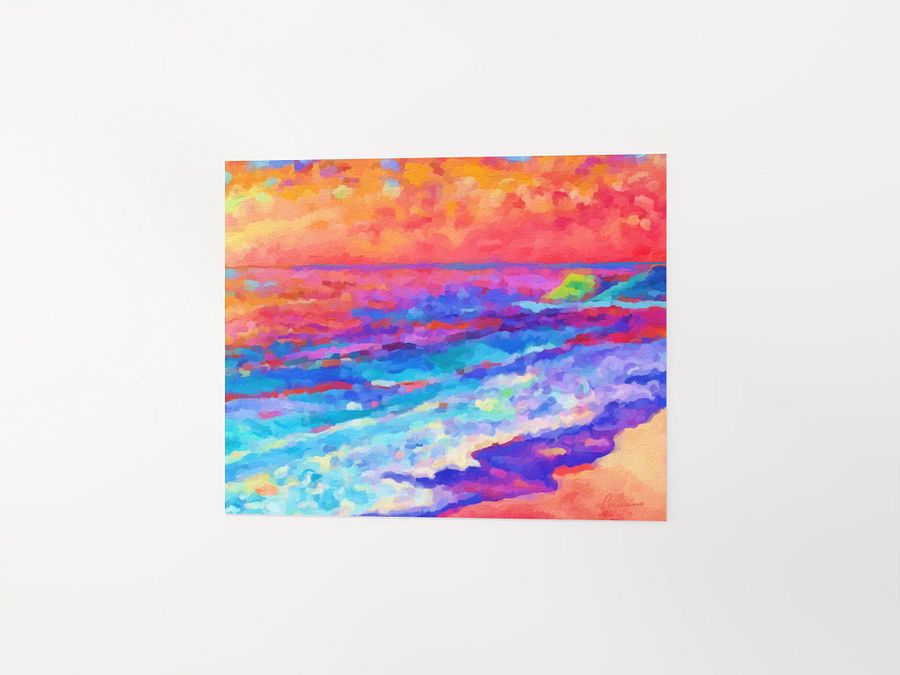 Sunset in Red Poster product image (5)