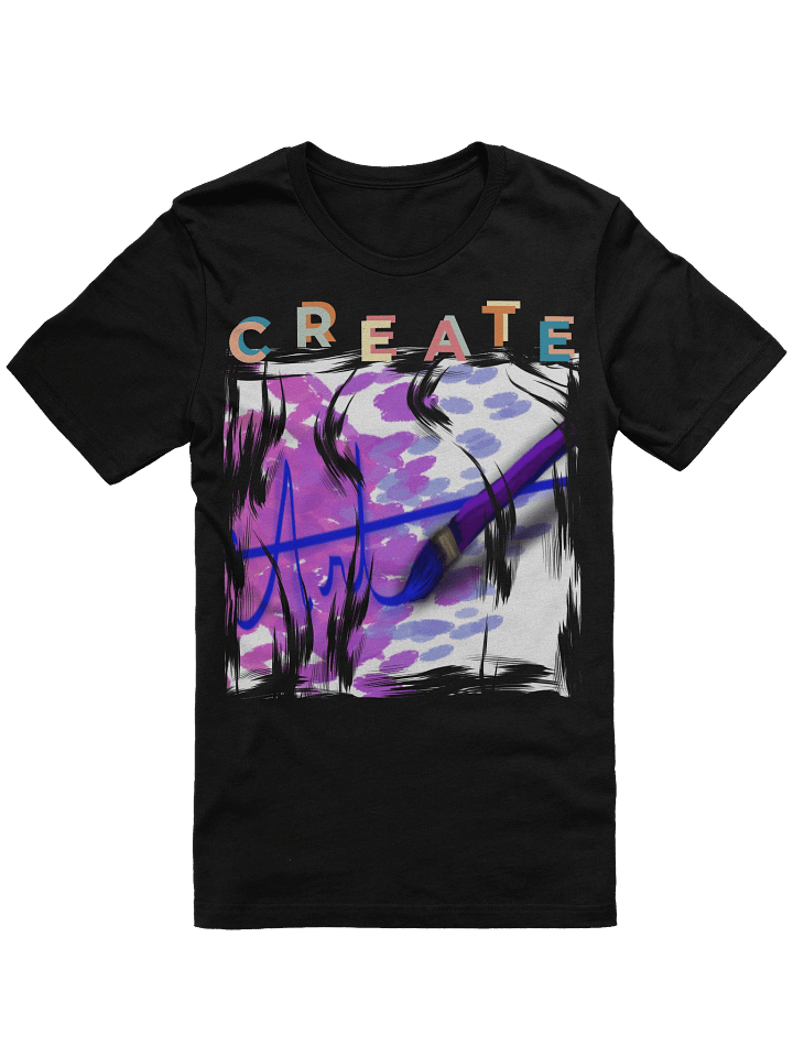 Create Art Paintbrush T-Shirt product image (1)