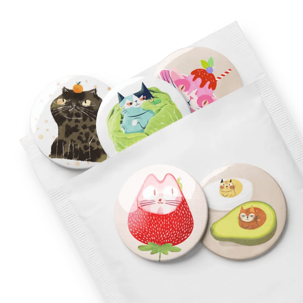 Pin Buttons Collection 1 (5 pcs) product image (2)