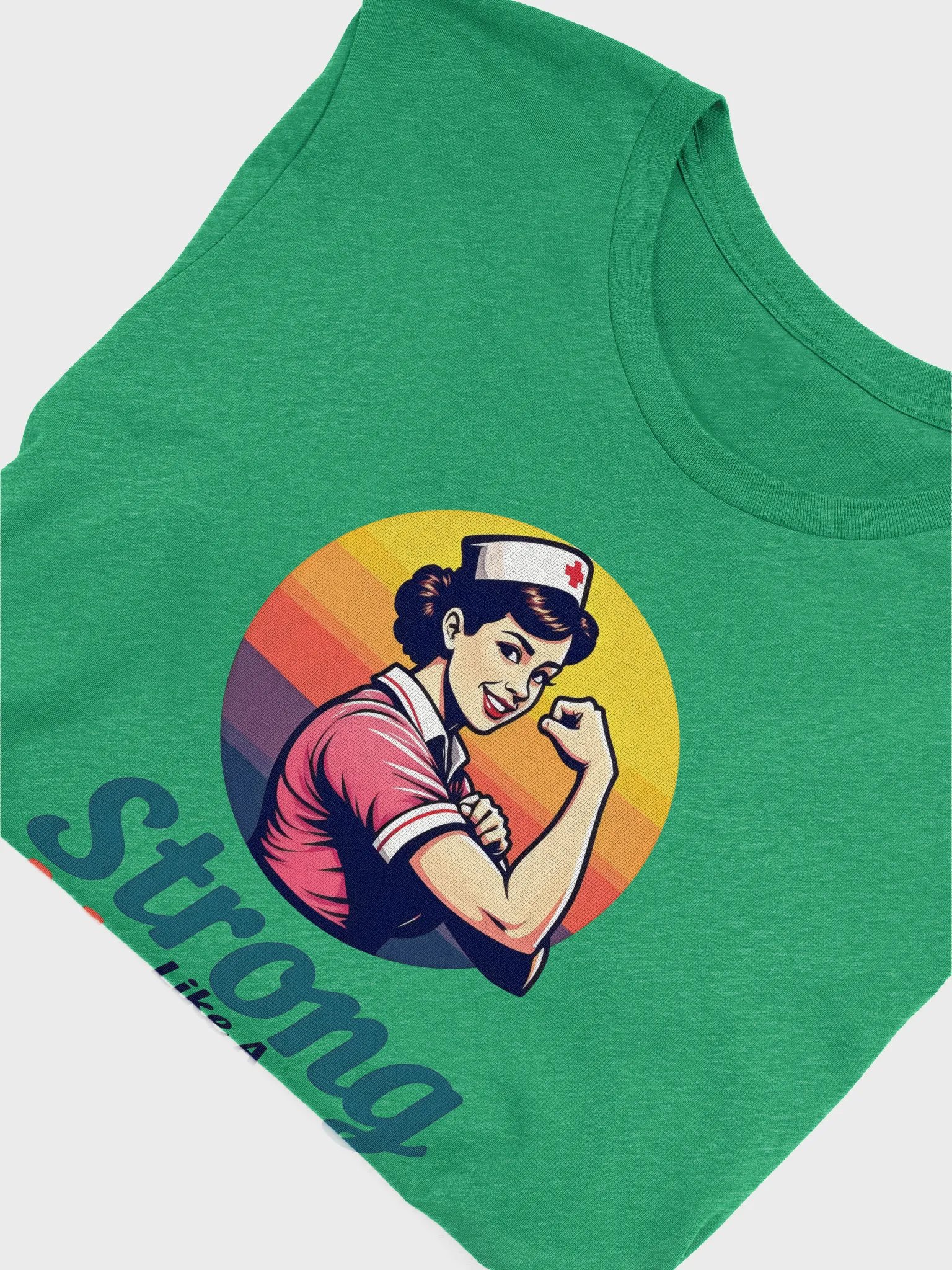 Strong Like A Nurse Sunset T-Shirt product image (55)