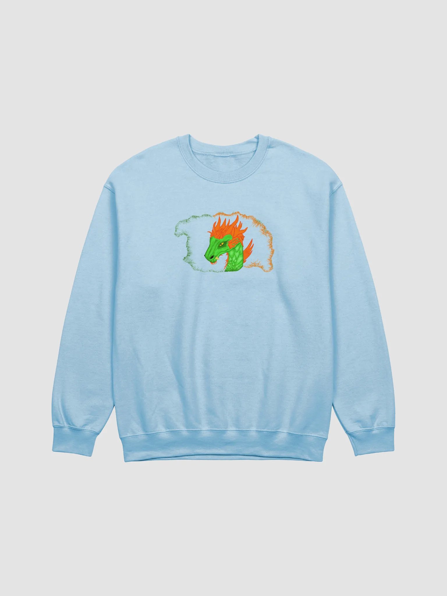 Dragon's Fury Crewneck Sweatshirt product image (1)