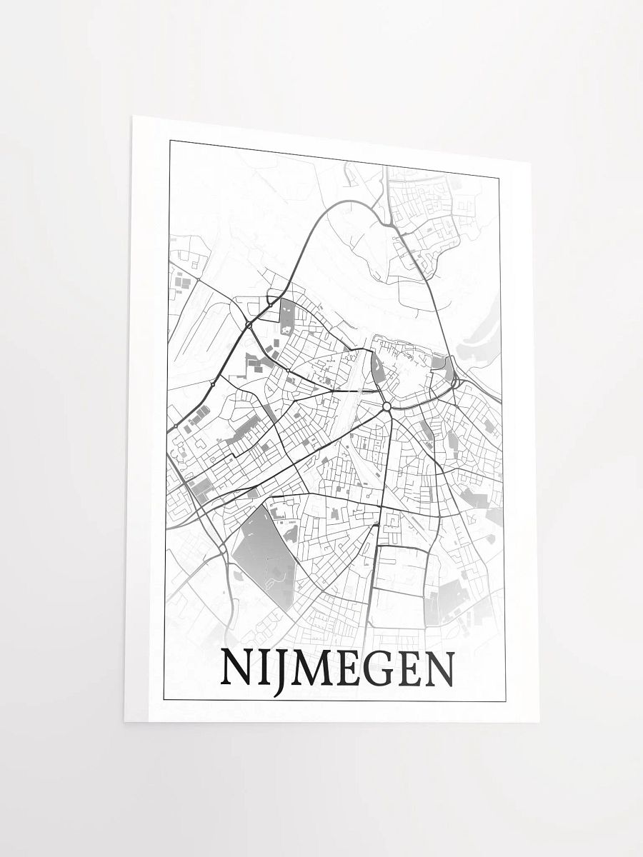 Nijmegen, Netherlands, city map print product image (15)