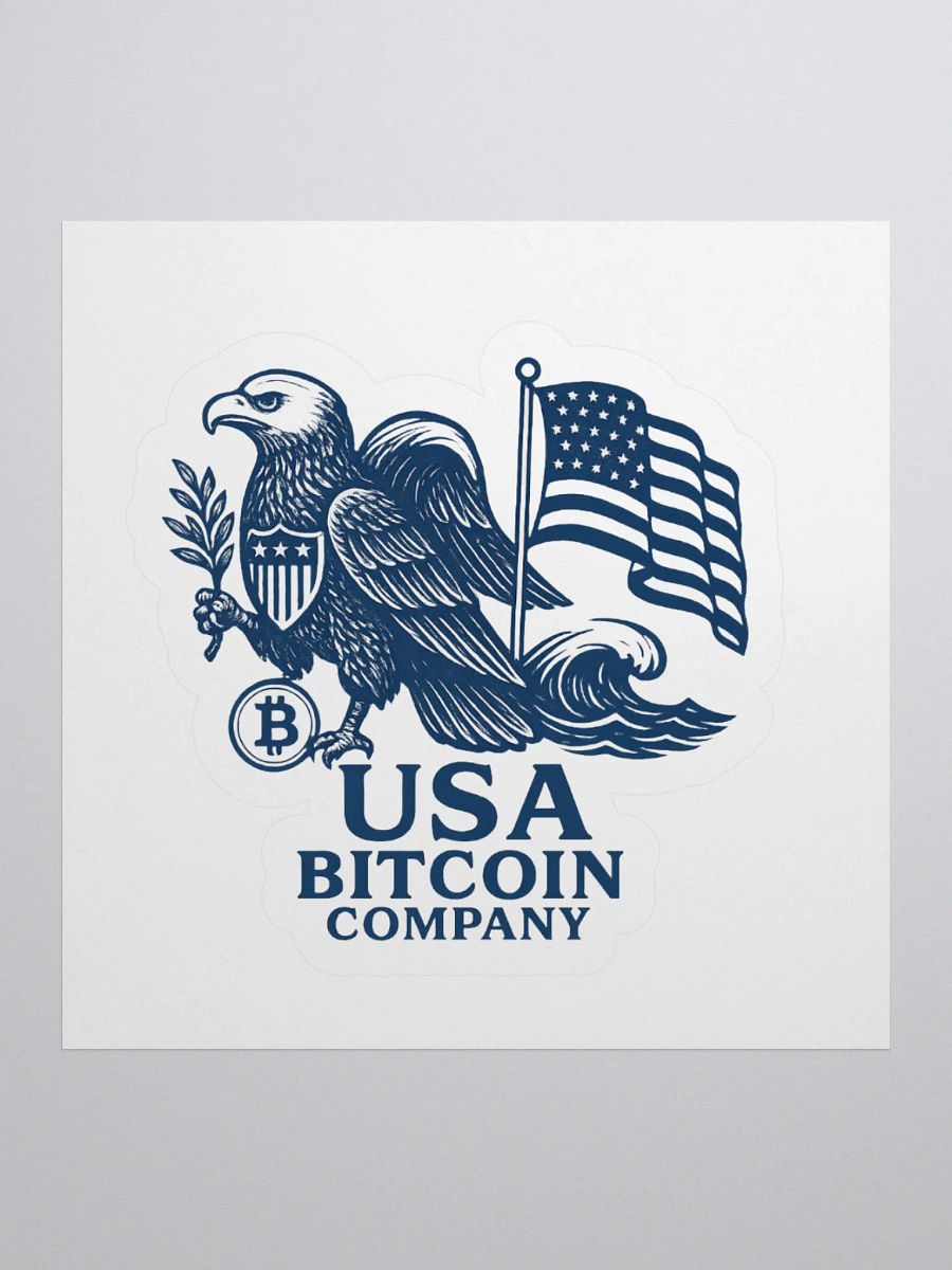 USA Bitcoin Company Stickers product image (1)