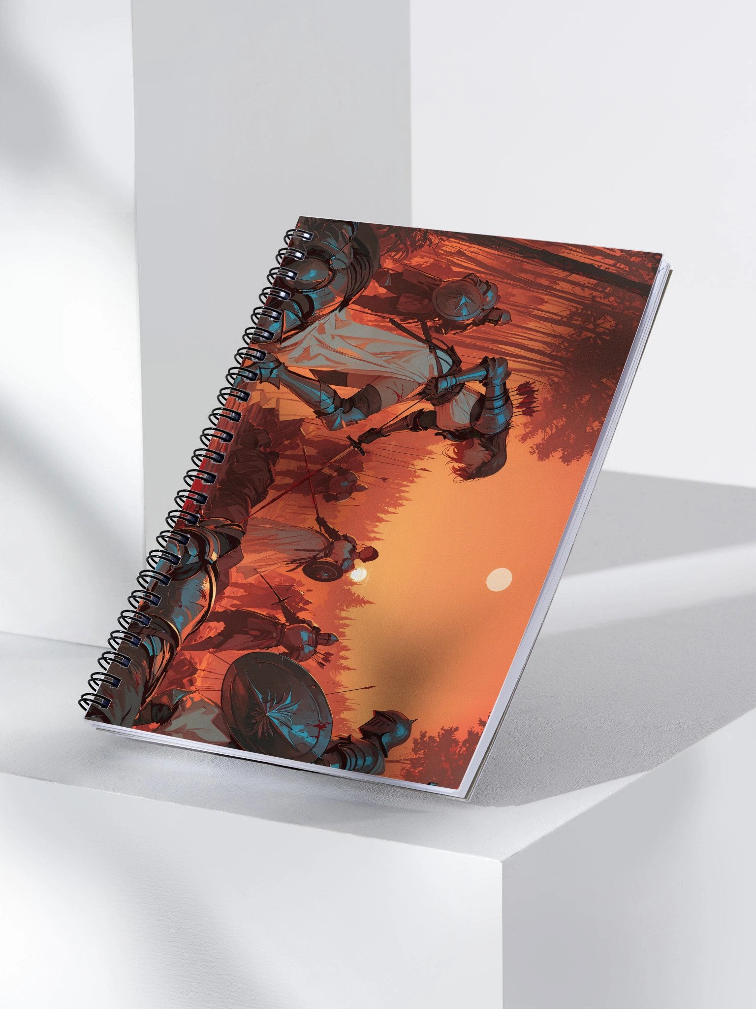 Epic Battle Spiral Notebook product image (3)