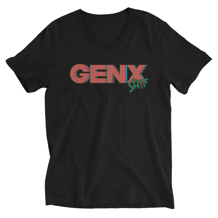 Hose Water Black V-Neck T-Shirt product image (2)