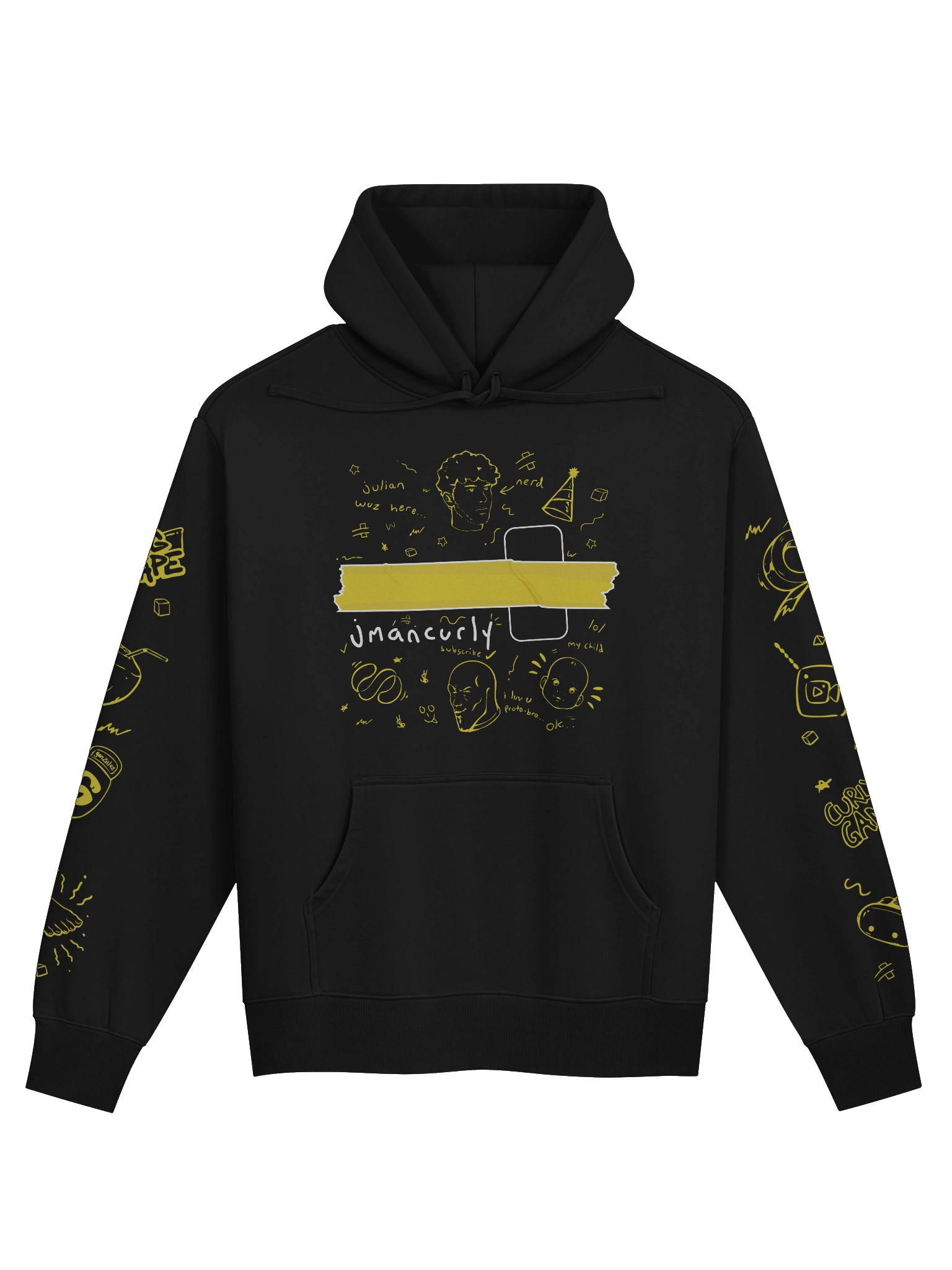 Premium Doodle Tape Hoodie product image (1)