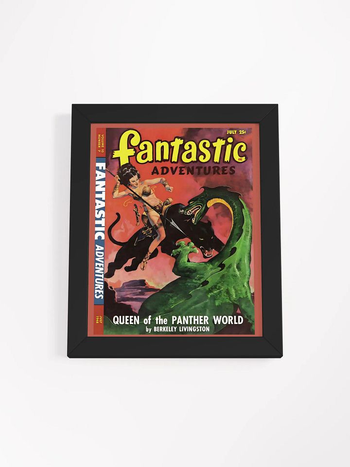 fantastic Adventures #7 Framed art product image (6)