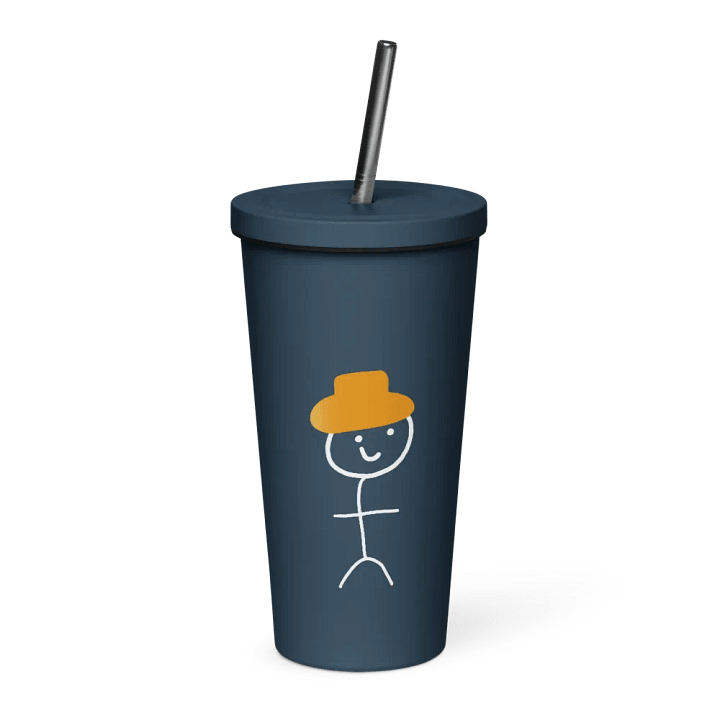 McKaty's StickCowboy Tumbler (Black / Navy) product image (1)