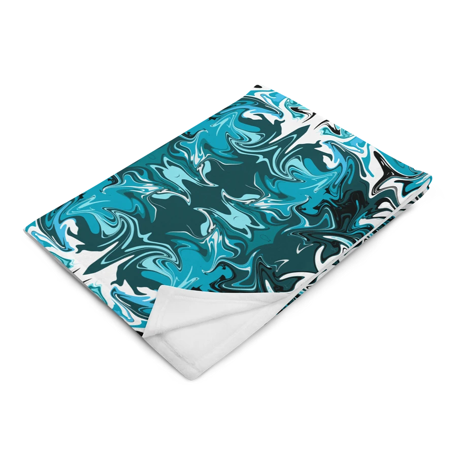 Blue Swirl Blanket product image (4)