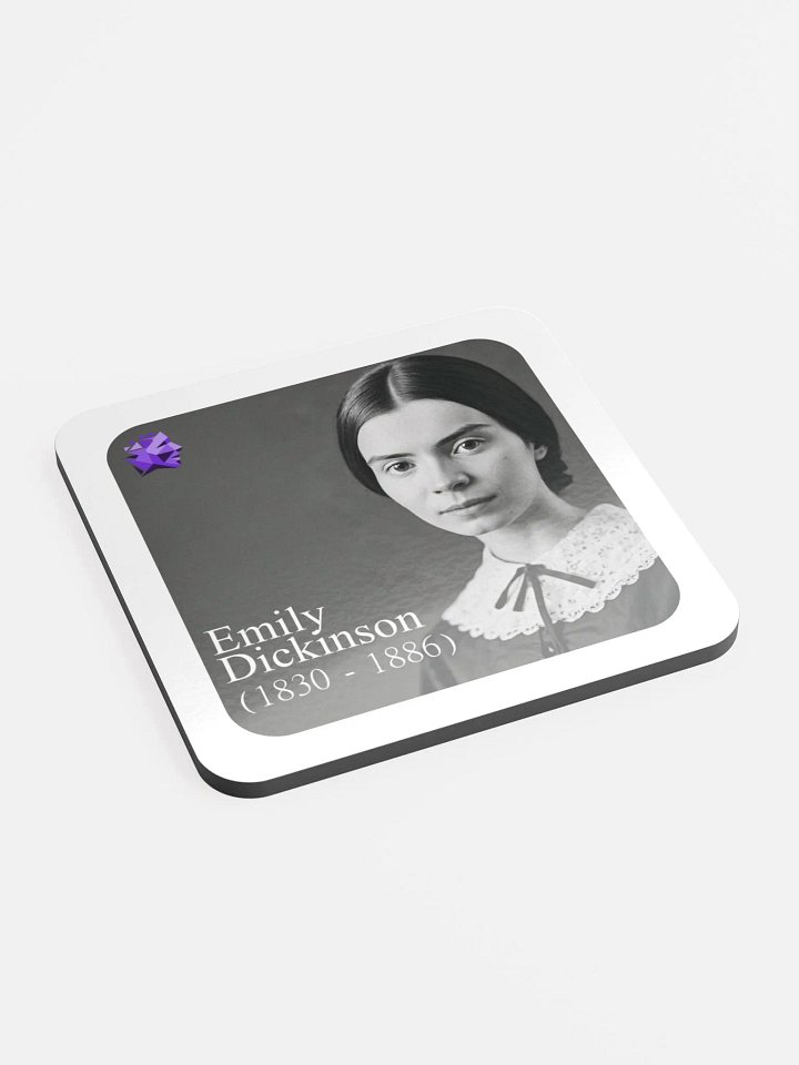 Emily Dickinson Cork Coaster product image (2)