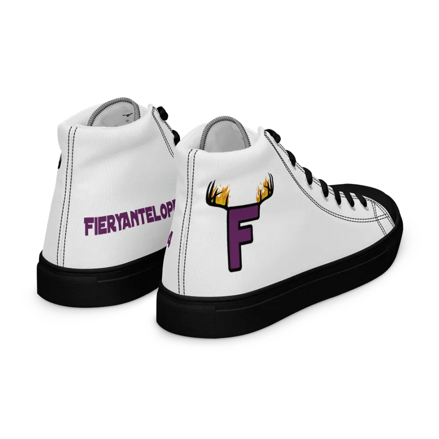 Fiery Mens Canvas Shoes High Top product image (11)
