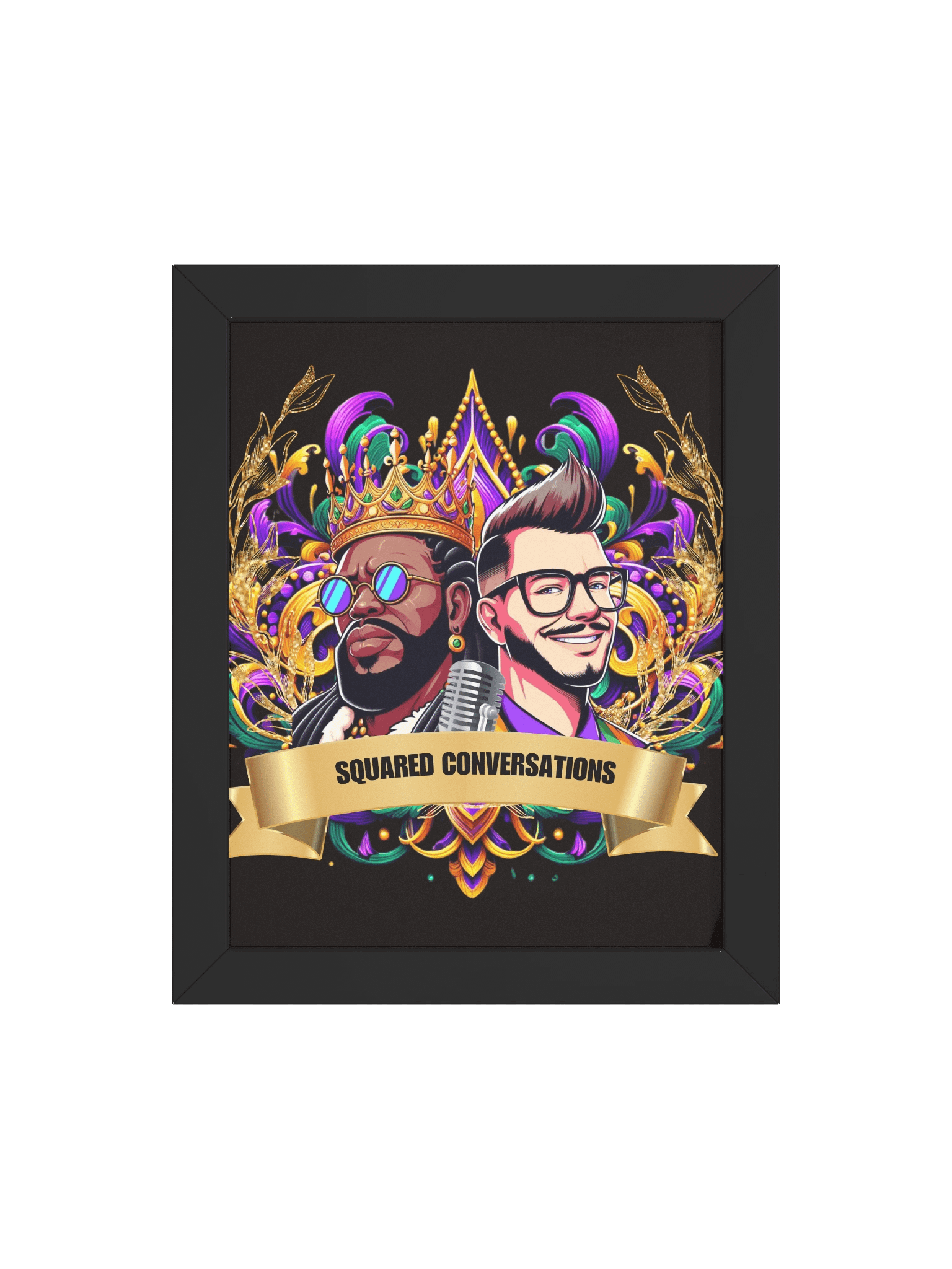 Squared Conversations Logo (Framed) product image (34)