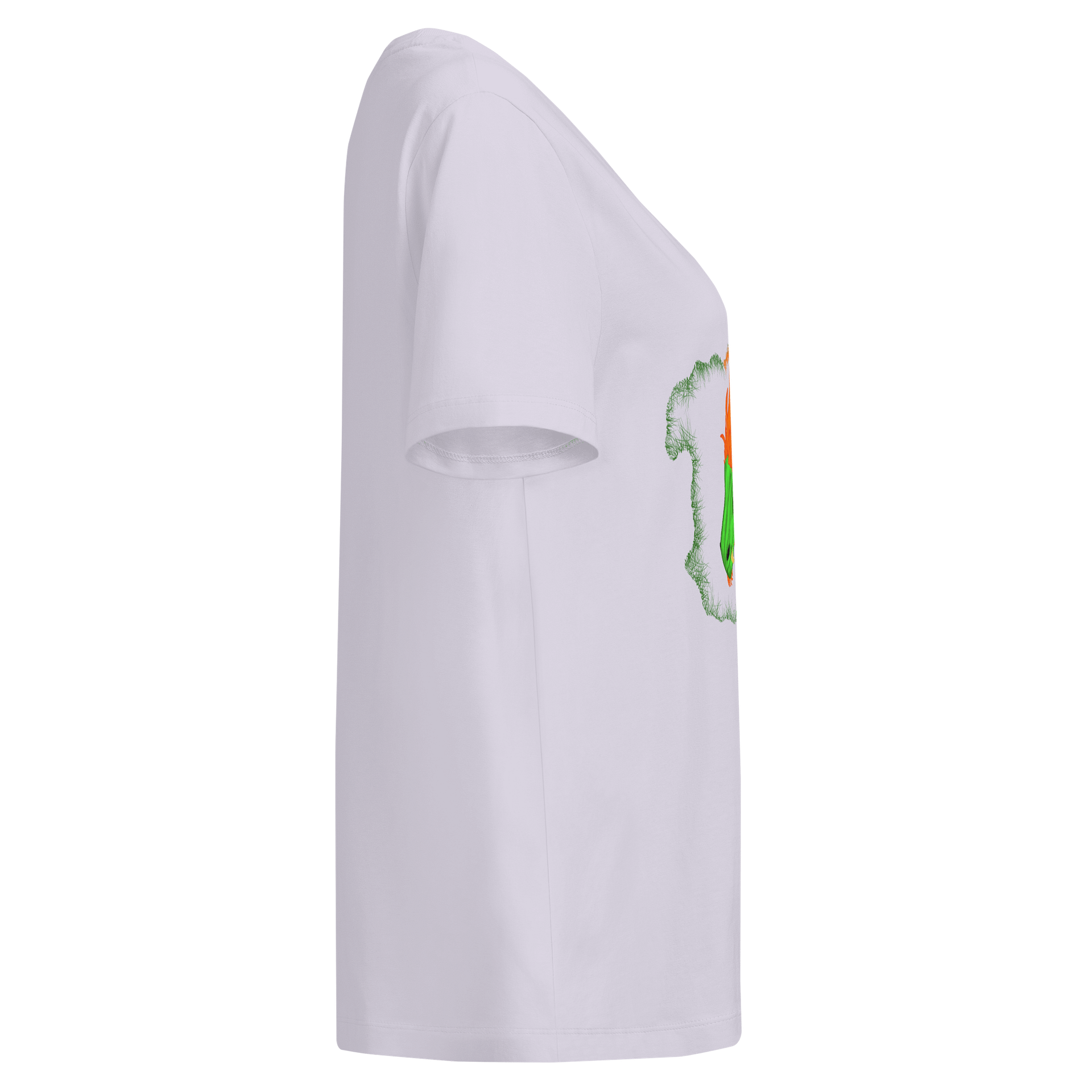 Fiery Dragon Organic Women's T-Shirt product image (4)
