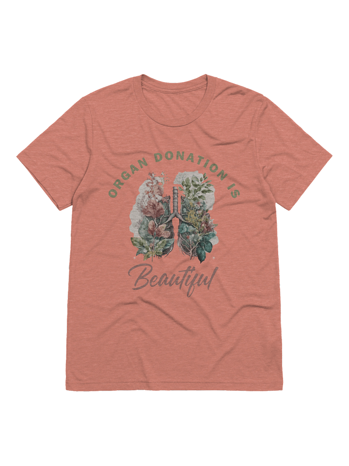 Lungs - Beautiful Organ Donor Leaves T-Shirt product image (5)
