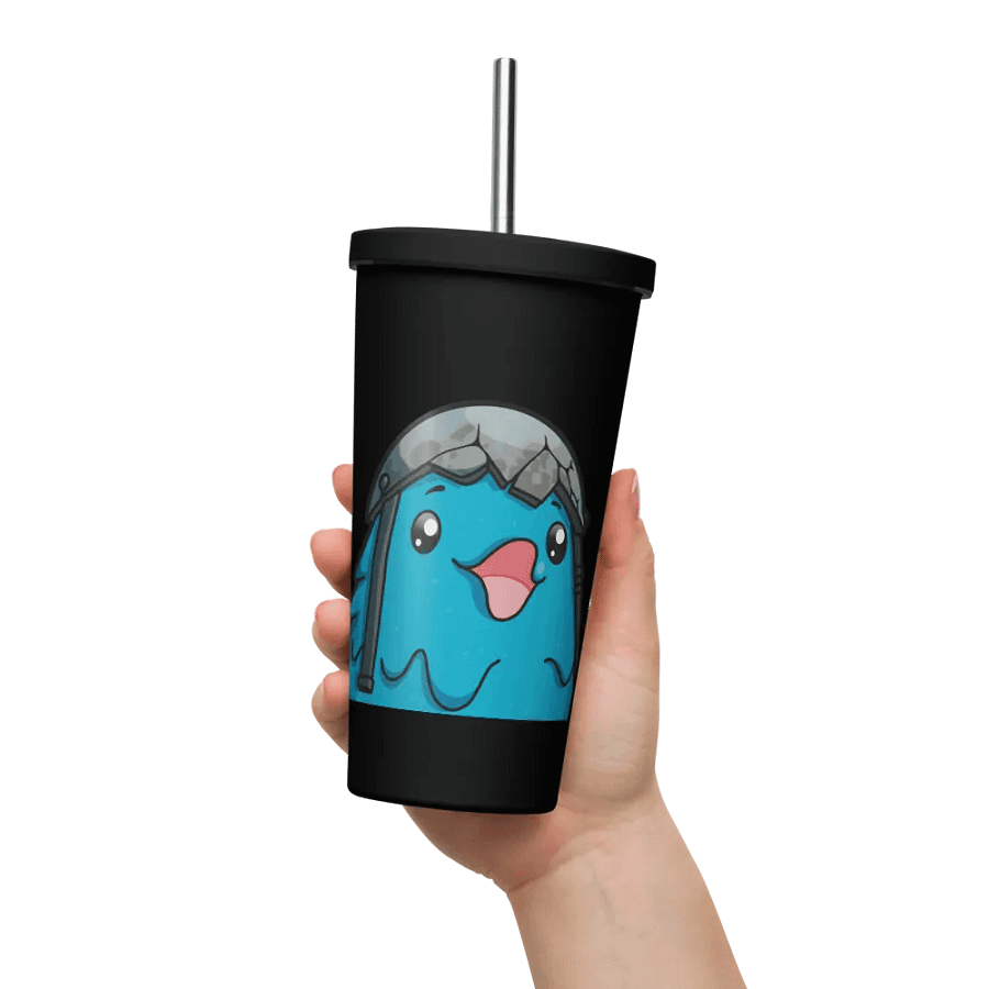 Battle Chicken Pog Tumbler with Straw product image (11)