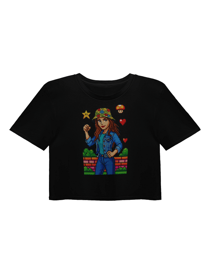 Official Lil Bizzy Women's Crop Tee (Printed) product image (3)