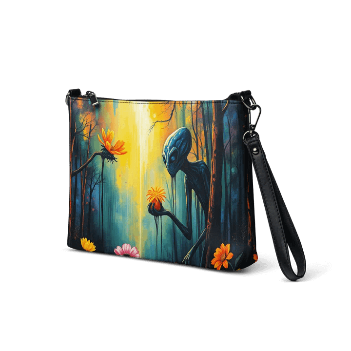premium Faux leather Ethereal Forest Dream All-Over Print Crossbody Bag product image (2)