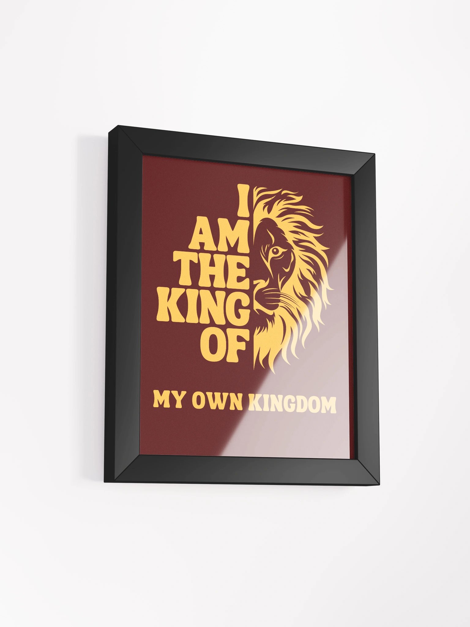 Lion Kingdom Framed Poster product image (2)