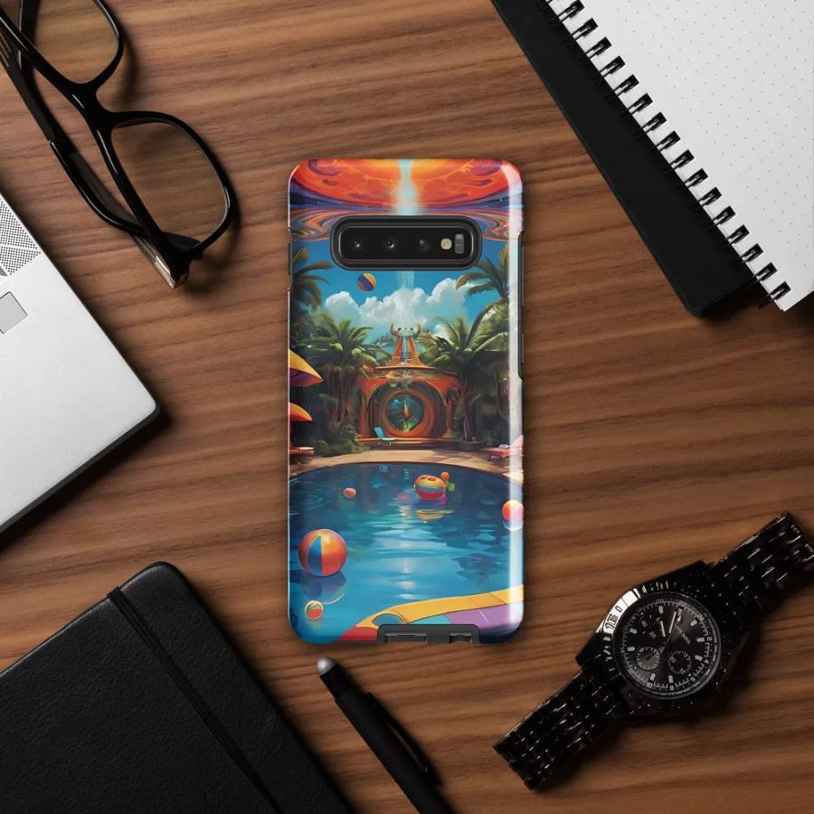 Psychedelic Pool Party Samsung Galaxy Case product image (57)