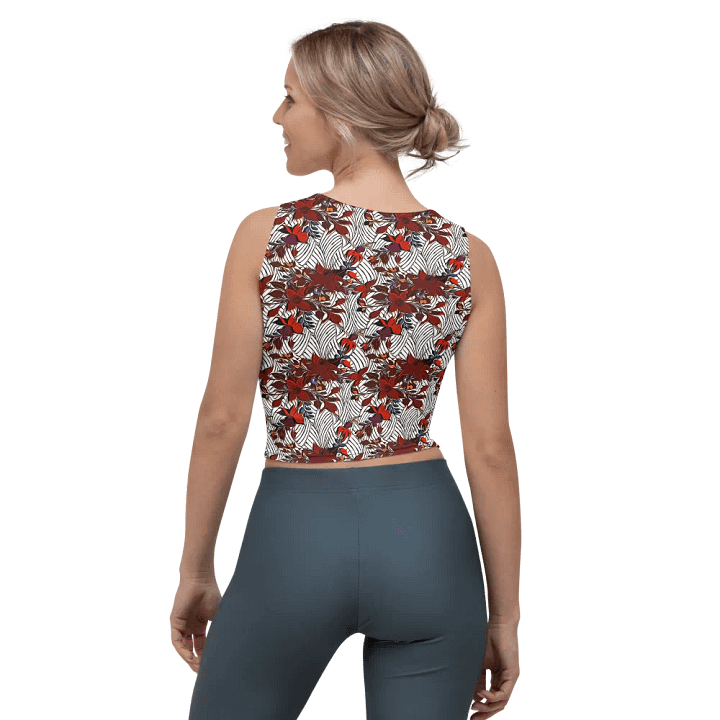 Floral Stripes | Crop Top product image (2)